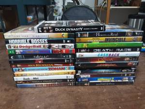 lot 9 image: 25 DVDs