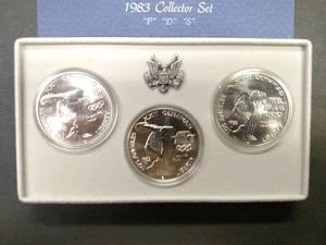 1983 Olympic Silver Dollar Uncircul...