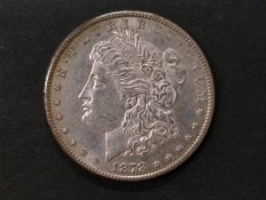 1878 S Morgan Silver Dollar...
