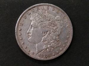 1880 Morgan Silver Dollar...