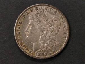1880 O Morgan Silver Dollar...