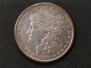 1881 S Morgan Silver Dollar...