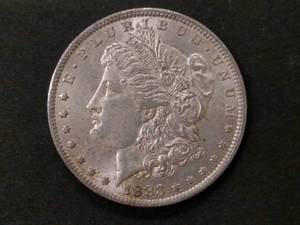 1883 O Morgan Silver Dollar...