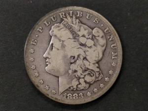 1883 S Morgan Silver Dollar...