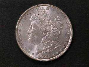 1885 Morgan Silver Dollar...