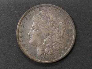 1885 O Morgan Silver Dollar...