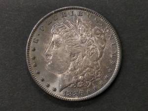 1886 Morgan Silver Dollar...