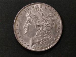 1886 Morgan Silver Dollar...