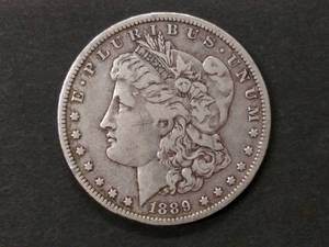 1889 O Morgan Silver Dollar...
