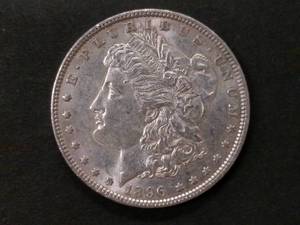 1896 Morgan Silver Dollar...
