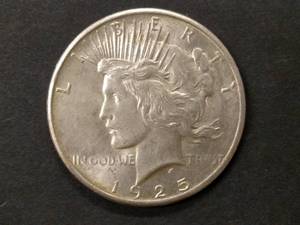 1925 Peace Silver Dollar...