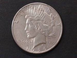 1926 S Peace Silver Dollar...