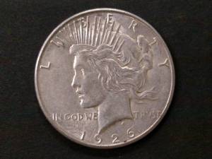 1926 S Peace Silver Dollar...