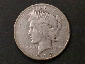 1935 S Peace Silver Dollar...