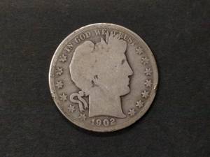 1902 O Barber Silver Half Dollar...