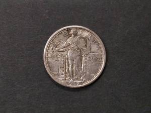 1917 D Type 1 Standing Liberty Silv...