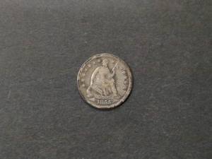 1855 Arrows Seated Liberty Silver H...