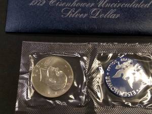 1972 Uncirculated Blue Ike 40% Silv...