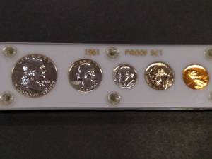 1961 Proof Coin Set...