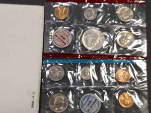1968 Uncirculated Coin Set...