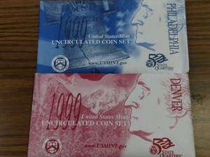 1999 Uncirculated Coin Sets, Denver...