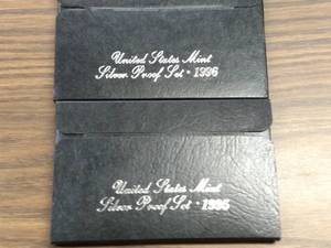 1995 & 1996 U.S. Mint Silver Proof ...