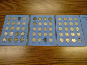 (57) Jefferson Nickels in Album, (1...