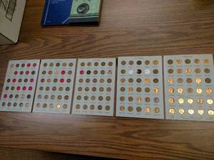 (137) Lincoln Cents in Album...