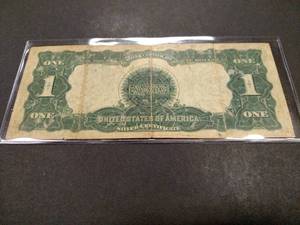 1899 Large Size One Dollar Black Ea...