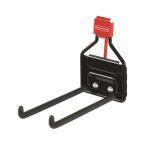 lot 859 image: Rubbermaid GarageShed Storage Hooks (4) and Hanging Basket.