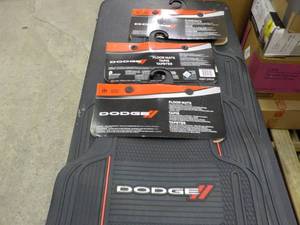 lot 353 image: 3 sets Dodge floor mats...