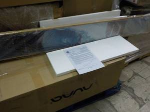 lot 16 image: Pottery Barn Kids art surfing print...