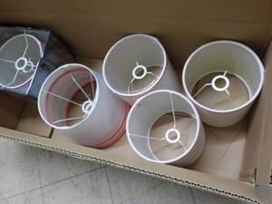 lot 34 image: 7 shades, some damaged...