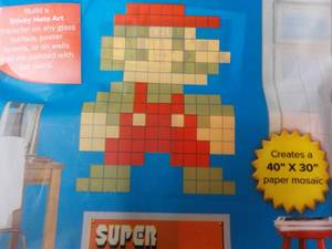 lot 86 image: 12 packages 8 Bit Art Super Mario B...