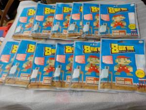 lot 89 image: 12 packages 8 Bit Art Super Mario B...