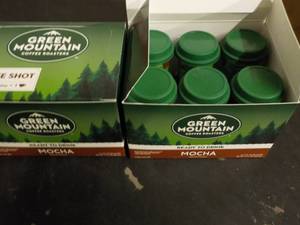 lot 107 image: 2  boxes Green Mountain Mocha Coffe...