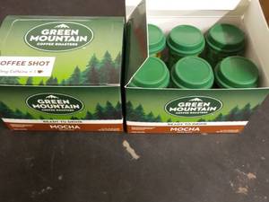 lot 108 image: 2 boxes Green Mountain Mocha Coffee...