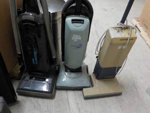 lot 133 image: Eureka, Dirt Devil, and Electrolux ...