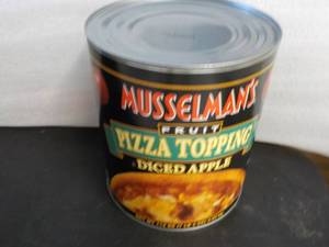 lot 164 image: 7 lb. 2 oz. can Musselmans diced a...