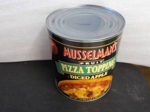 lot 165 image: 7 lb. 2 oz. can Musselmans diced a...
