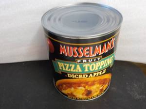 lot 168 image: 7 lb. 2 oz. can Musselmans diced a...