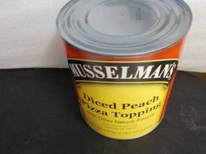 lot 178 image: 7 lb. 2 oz. can Musselmans diced p...