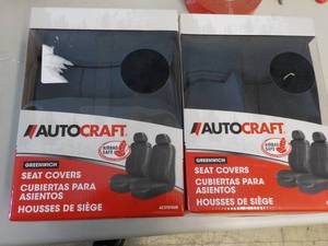 lot 181 image: set of 2 Autocraft seat covers...