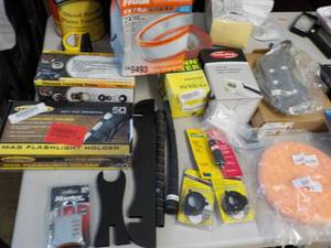 lot 183 image: lot of auto accessories and misc....