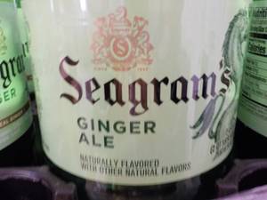 lot 200 image: 8 2-liter bottle Seagrams caffeine...