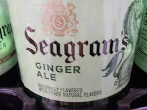 lot 201 image: 8 2-liter bottle Seagrams caffeine...