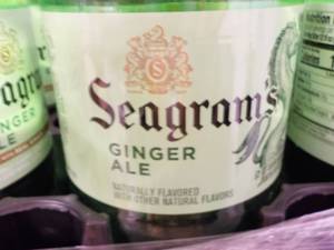lot 202 image: 8 2-liter bottle Seagrams caffeine...