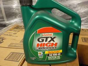 lot 225 image: 1 gallon Castrol GTX High Mileage S...