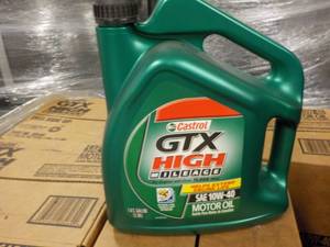 lot 226 image: 1 gallon Castrol GTX High Mileage S...