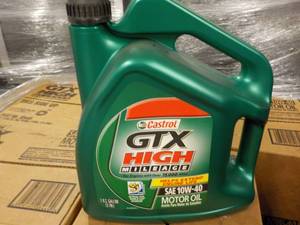 lot 229 image: 1 gallon Castrol GTX High Mileage S...